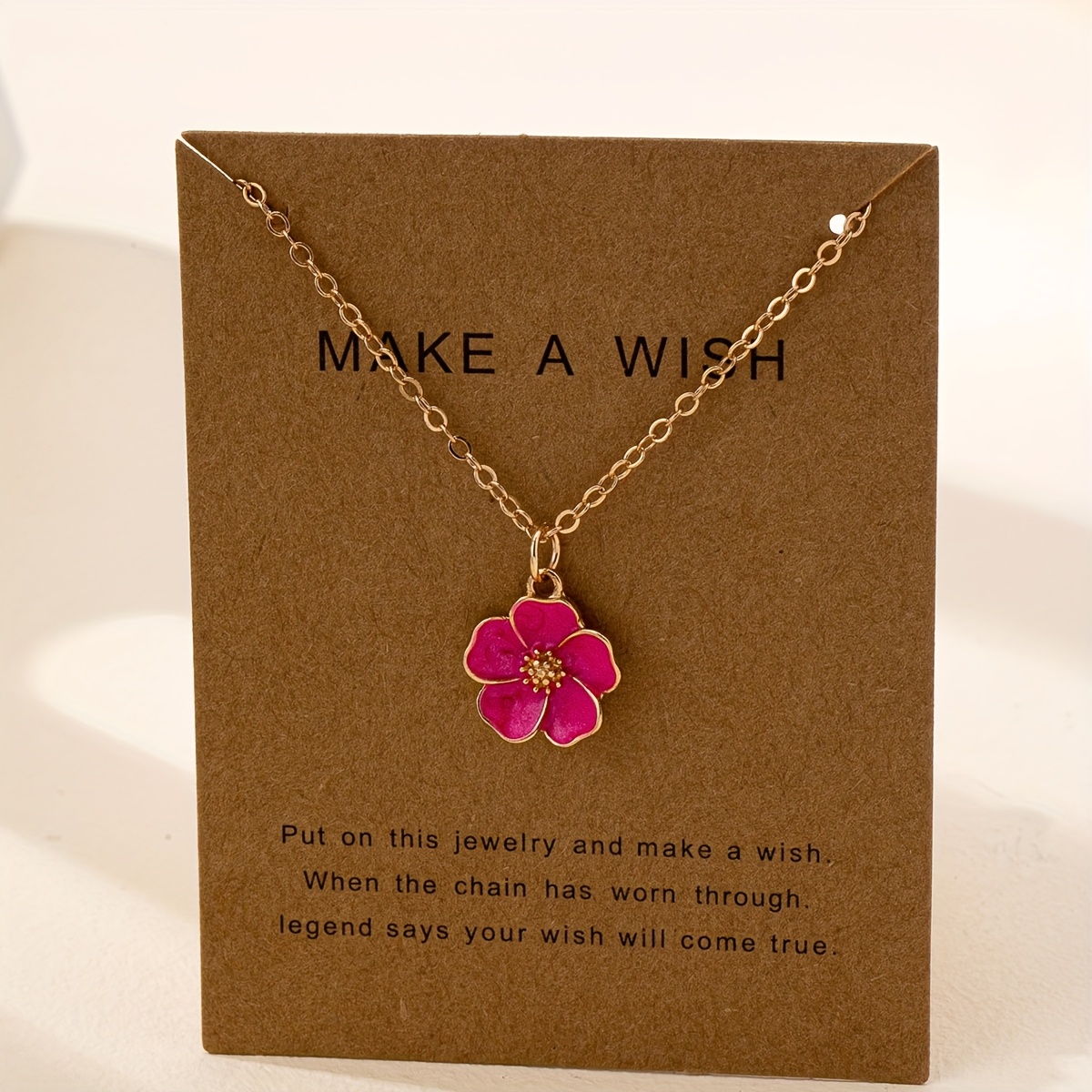 Stylish Minimalist Enamel Necklace for Women